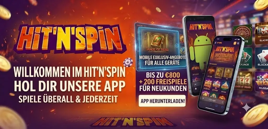 HitnSpin Mobile App Screenshots