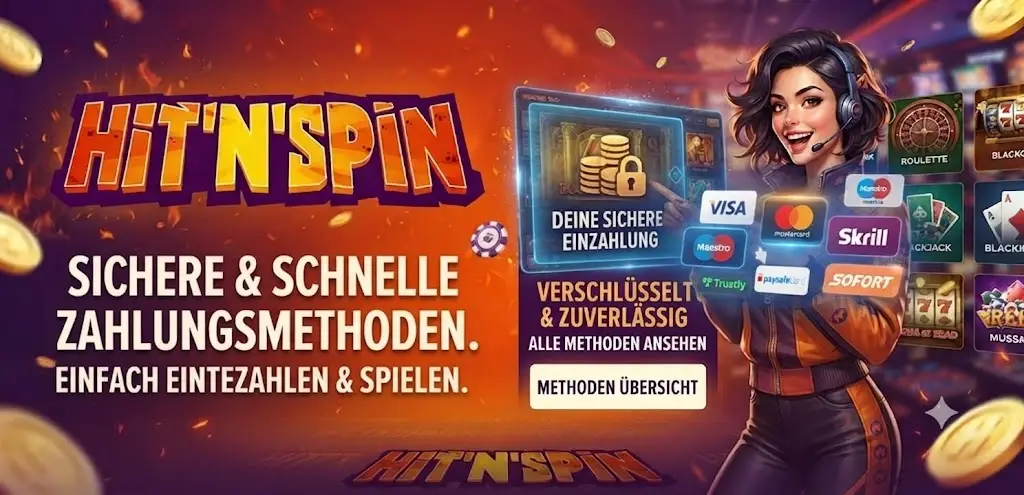 HitnSpin Zahlungsmethoden